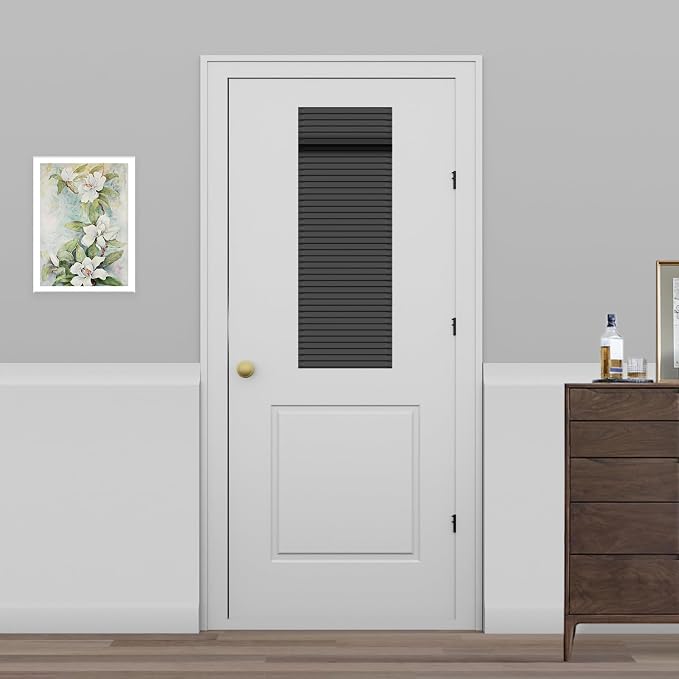 Muamar French Door Curtains Privacy Door Blind, Front Door Window Curtain - Image 5