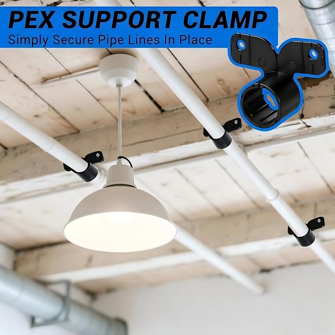 LAZIRO 1 Inch Pex Suspension Pipe Clamps, Tubing Supports - Image 7