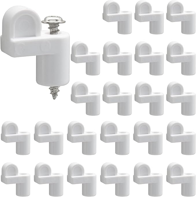 24 Pack 3/8 inch White Nylon Window Screen Clip by Unknown