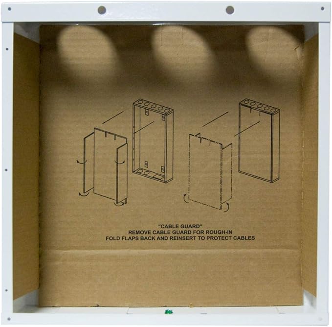Legrand - OnQ 14 Inch Cable Management, In-Wall 20-Gauge Media Box, Structured - Image 12