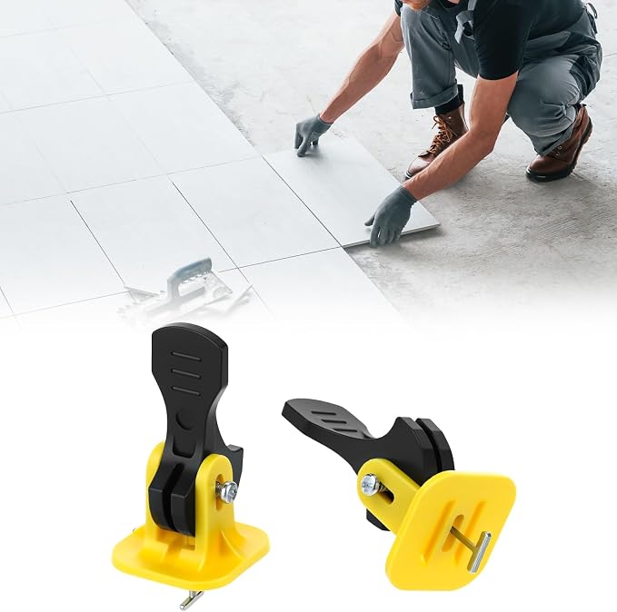 QWORK Tile Leveling System Kit, Floor Leveling Compounds 1/8", Steel Pin Tlie - Image 8