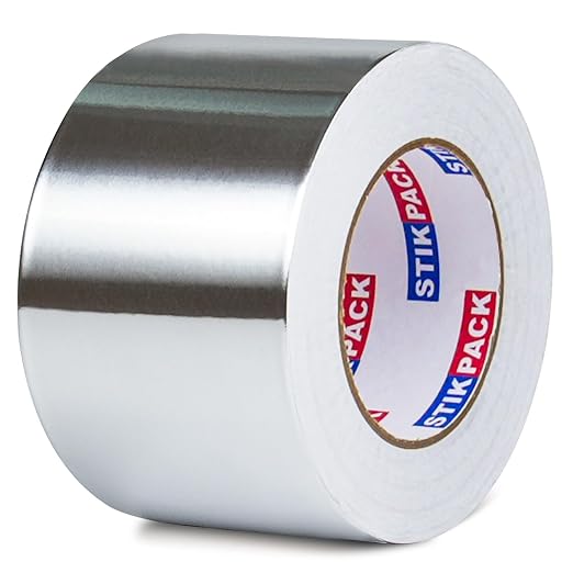 Aluminum Foil Tape 3 inch x 165ft Heavy Duty HVAC Duct Tape by Unknown