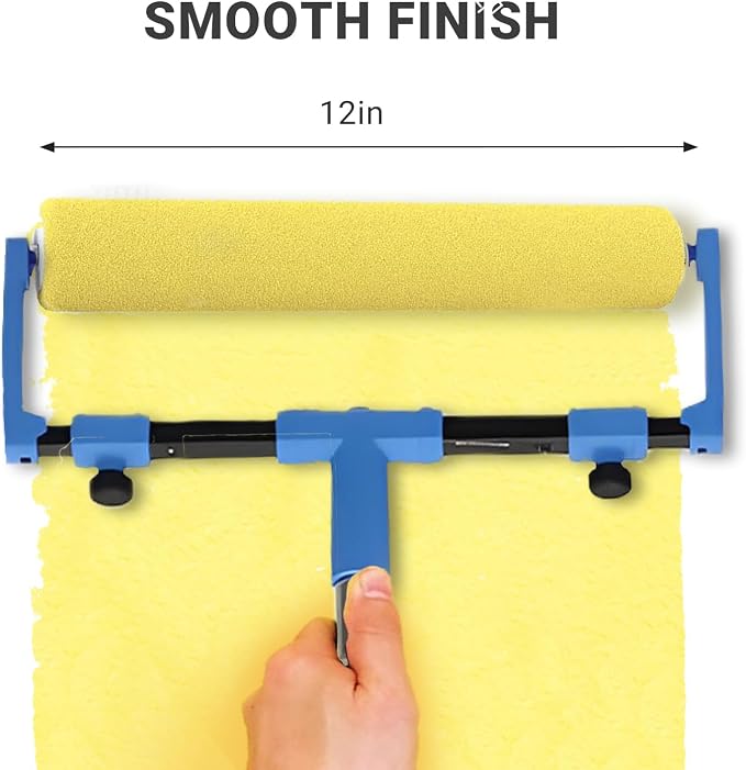 18-Inch Self-Leveling Cement Tool Kit, Upgraded Spike Roller Set - Image 8