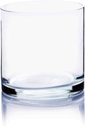 WGV Cylinder Vase, Floral Container, Glass Candle Holder Centerpiece Planter by WGVInternational-OpusGlassware