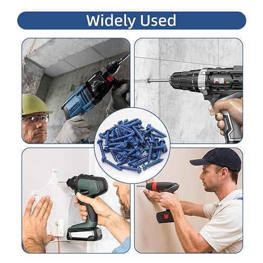 60Pcs 3/16" x 1-1/4" Concrete Screws - Image 5
