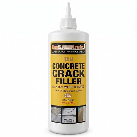 Concrete Crack Filler - 3 lb. - Polymer Based Sealant by ConSANDtrate