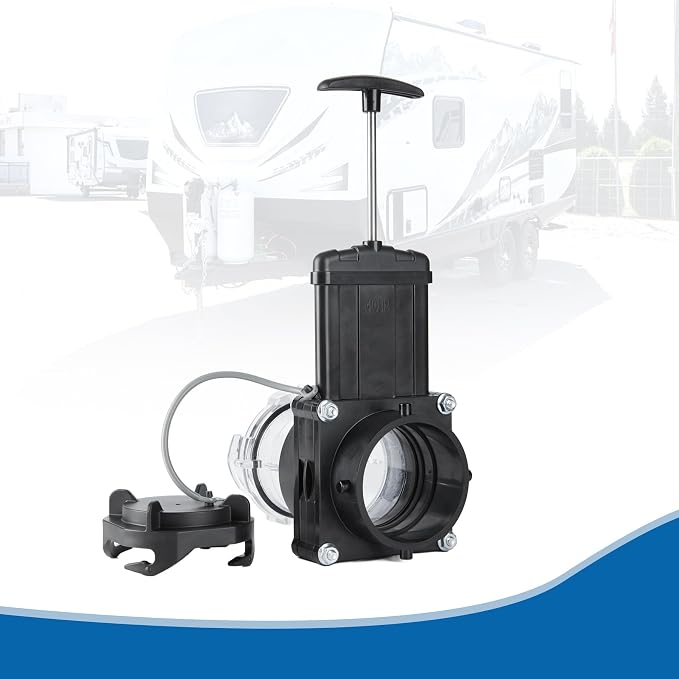 Twist-On Waste Valve RV Gate Valve - Image 2