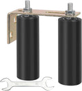 6" Gate Roller Guide with L-Bracket, Universal Adjustable Heavy Duty Sliding by Unknown