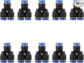 1/4 inch OD Y splitter Push to connect Fittings, push to connect air fittings by ROZESAZZ