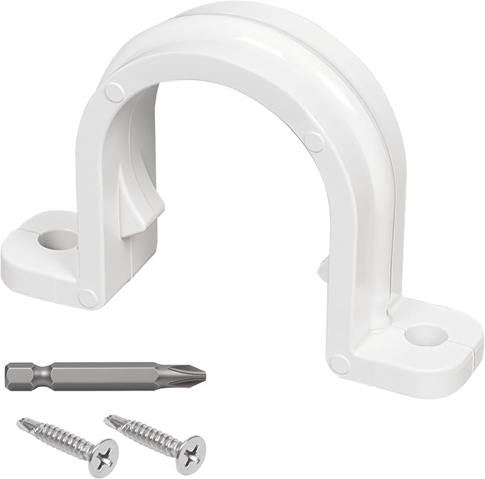 40 Set PVC conduit pipe strap clamps Φ25 MM by Unknown