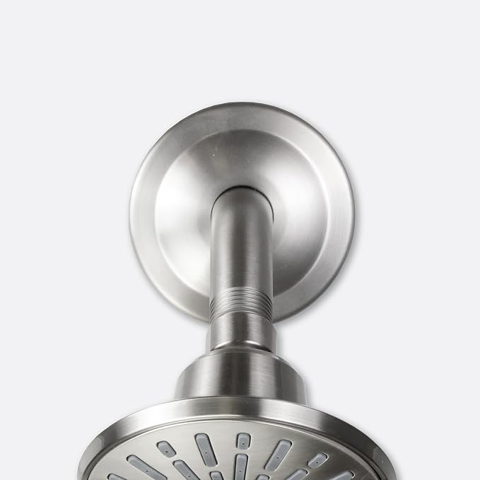 Danco 12006 Shower Arm Stabilizer Bracket and Flange Cover, 3.1 Inch, Brushed - Image 2