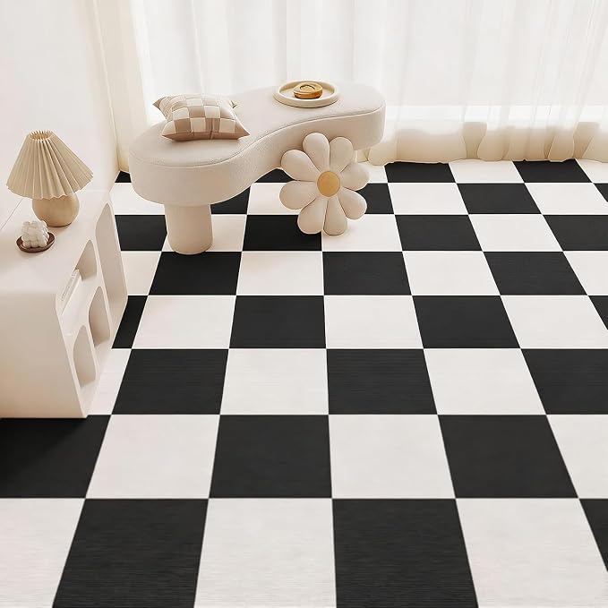 15pc 12" x 12" Self-Adhesive Carpet Tiles, Economical Temporary Flooring - Image 7