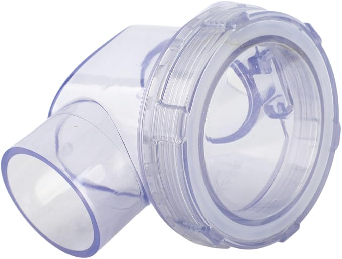 Check Valve Strong PVC Backflow Prevention One Way Toilet Non Return Valve - Image 8