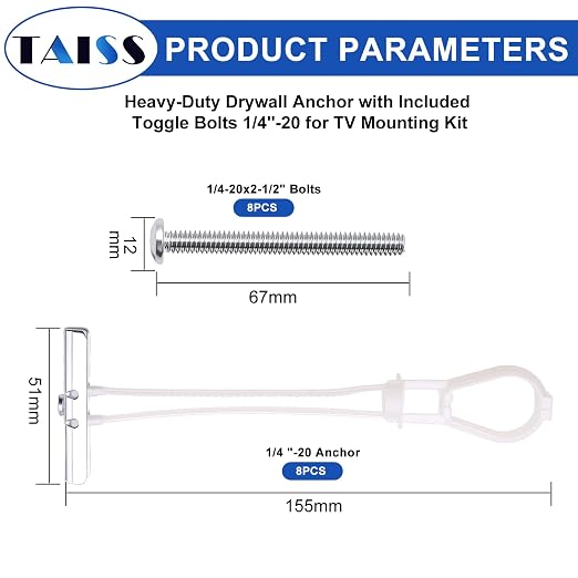 Taiss Heavy-Duty Drywall Anchor - Image 2