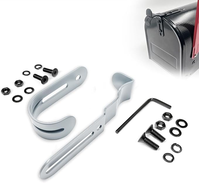 Thickened Mailbox Latch and Handle Kit, Mailbox Latch Replacement Kit, Secure by Unknown