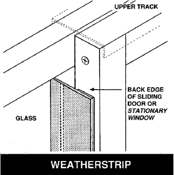 Sliding Glass Door Draft Stopper | Energy-Efficient Weatherstripping - Image 4
