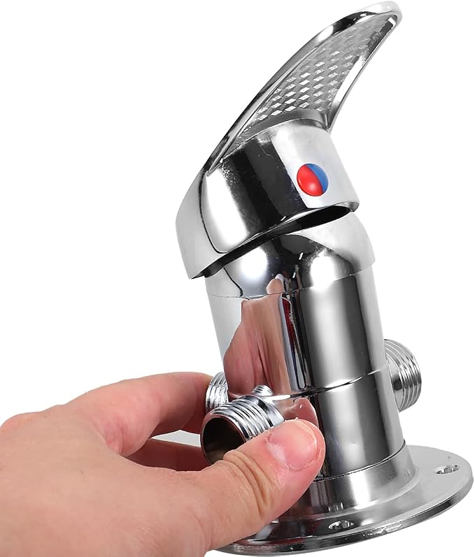 Angoily Hot Cold Mixing Valve, Shower Valve Heater Shower Water Mixer Temp Trim - Image 4