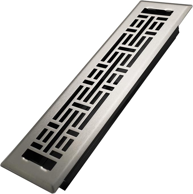 Howeall 2x12 Inches Heavy Duty WalkSNle Floor Register Easy Adjust Air Supply by Howeall