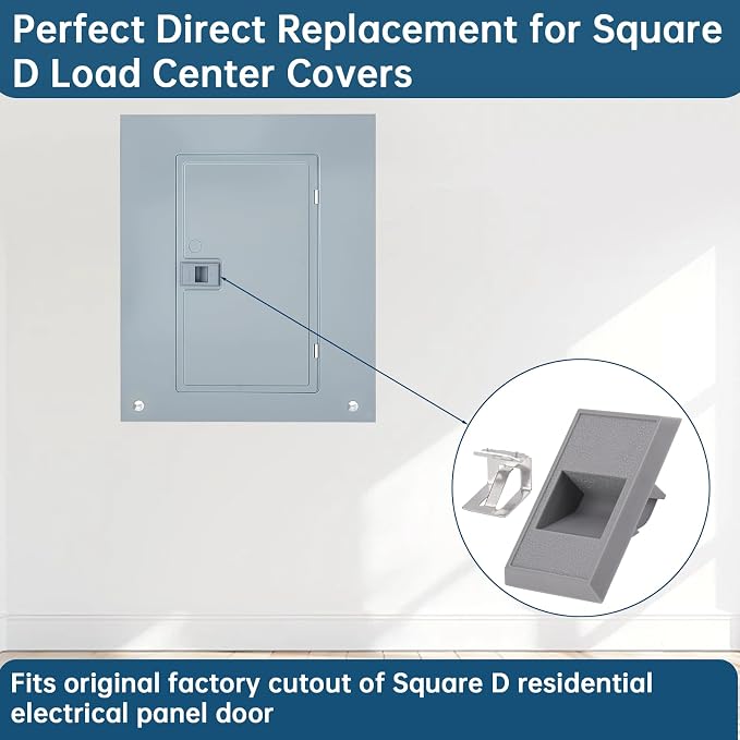 Electrical Panel Door latches for Square D Panel Cover | Load Center Cover - Image 2