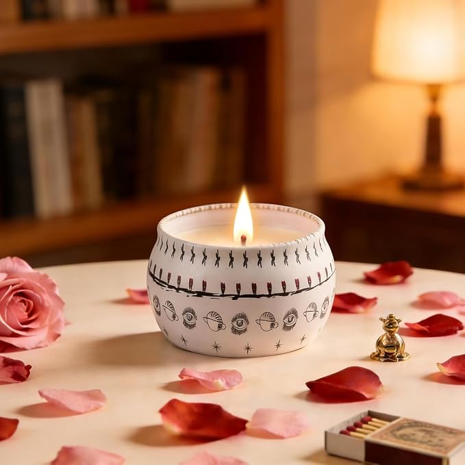 Candle Set for Women Gift, Scented Candles, 6 Pack Large Natural Soy Wax - Image 2