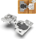 2 Pack 5/8" Overlay 4D Soft Close Concealed Hinges by CHIBERY-US