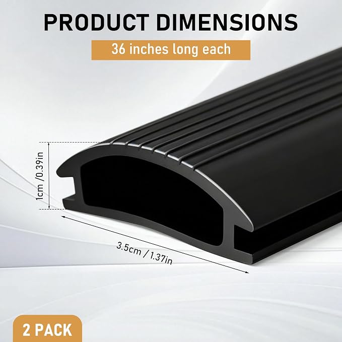2 Pcs 36 Inch Vinyl Replacement Insert - Image 2