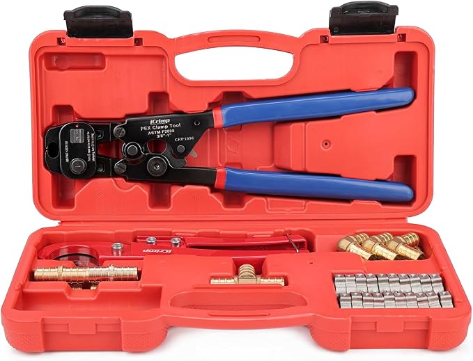 iCrimp PEX Clamp Tool PEX Fitting Kit by iCrimp