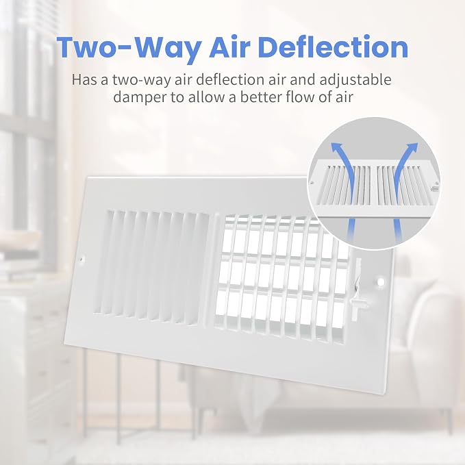 10 x 4 Inch Air Vent Covers for Wall or Ceiling - Image 4