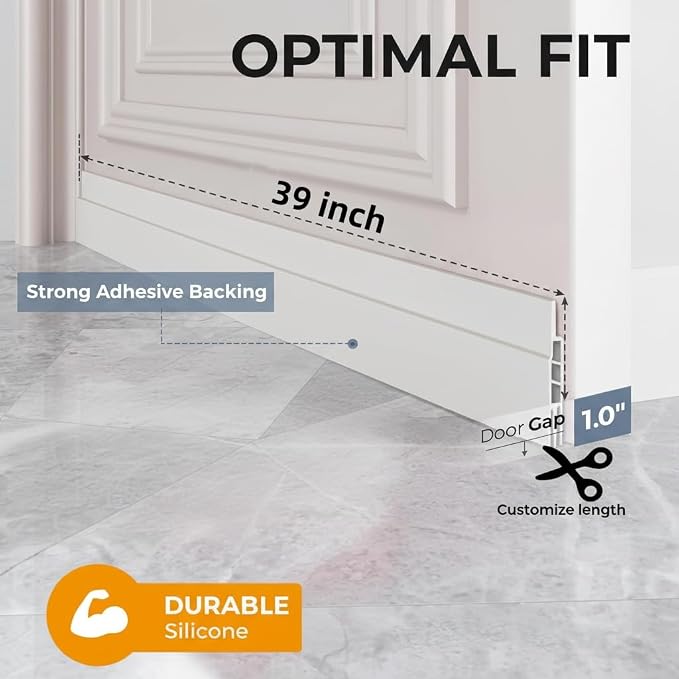 Premium Adjustable Door Draft Stopper - Image 4
