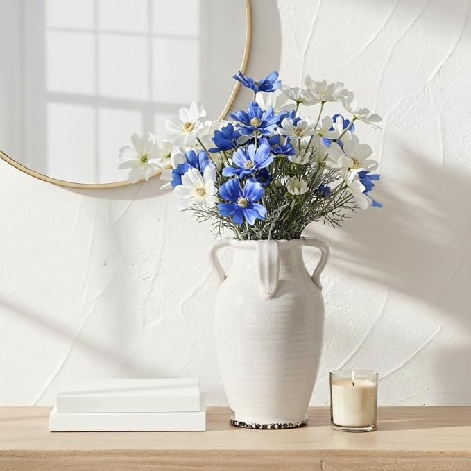 Vaseking White Ceramic Vase - Image 2