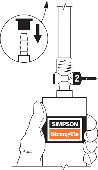 Simpson Strong-Tie CPFH09KT Crack-Pac Flex-H2O 9 oz. Polyurethane Crack Sealer - Image 8