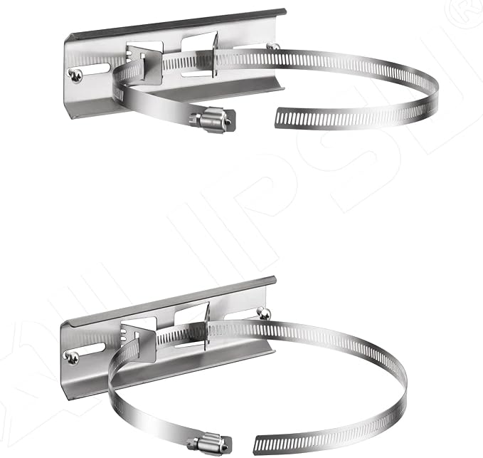 QILIPSU Pole Mounting Kits, 304 Stainless Steel 6.9" x 1.9" Brackets by QILIPSU