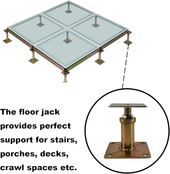 6 Pack House Floor Joist Support Jacks Adjustable 4 1/3"-7" - Image 8