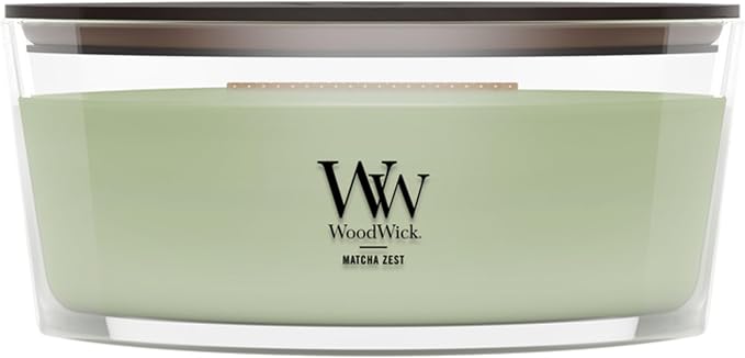 Woodwick Matcha Zest Ellipse Candle by Unknown