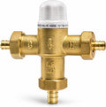 1/2" F1807-PEX Thermostatic Mixing Valve, Cert: ASSE, NSF | TMV, Precise water by AZKGlobal