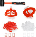 Tile Leveling System 1/8", Effortless DIY Install, Precision Gap Control by Storystore