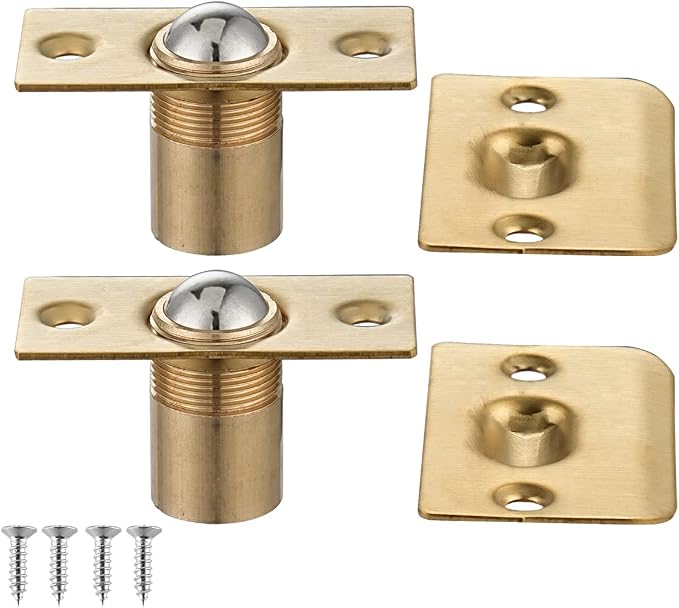 JQK Closet Ball Catch Door Hardware, Stainless Steel Catch Adjustable by Homeimprovement