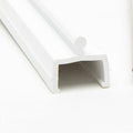 Sliding Screen Door Replacement Track 96" White by COTTONWOOD+HARDWARE
