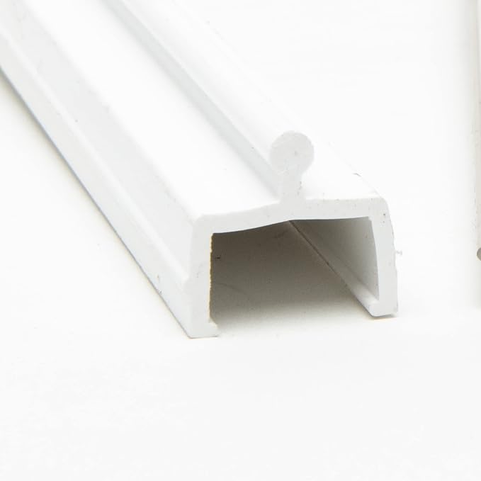 Sliding Screen Door Replacement Track 96" White by COTTONWOOD+HARDWARE