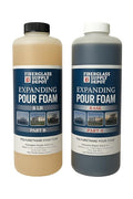 8 lb Expanding Polyurethane Pour Foam: Quart Kit by FiberglassSupplyDepotInc