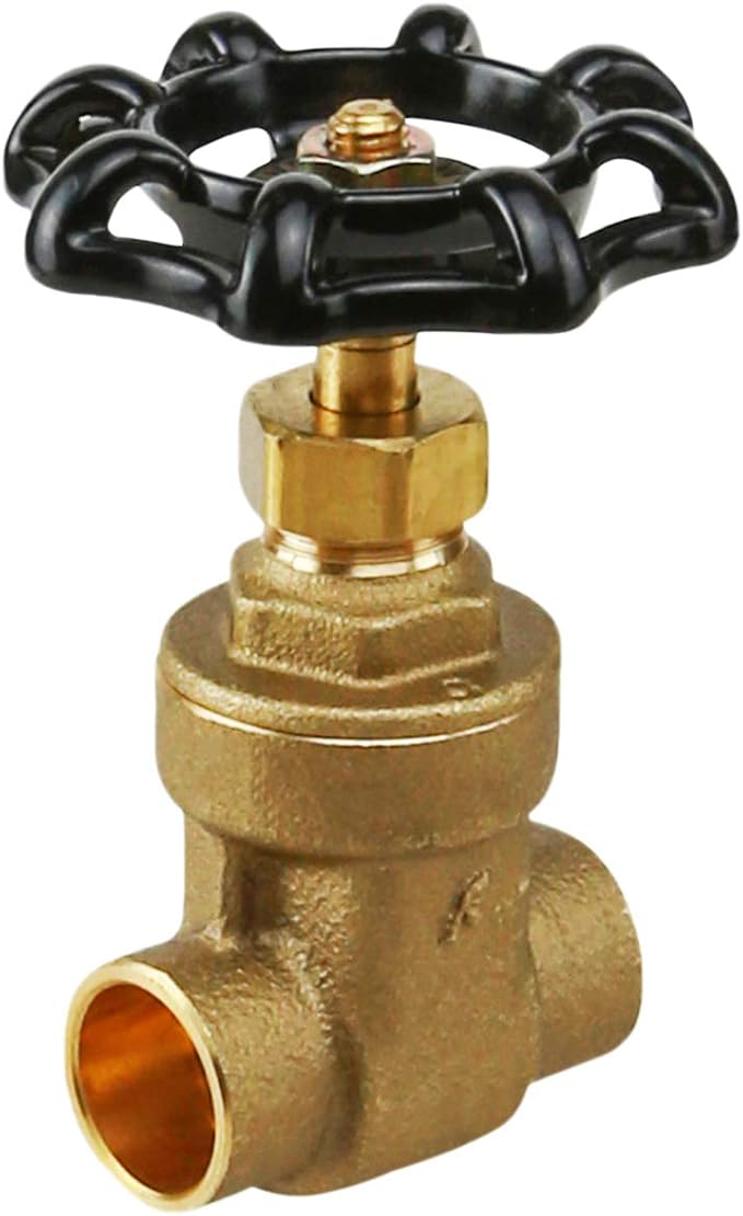 Midline Valve 427D434 Gate Valve, Lead Free, 2-1/2 in. Sweat Connection by MidlineValve