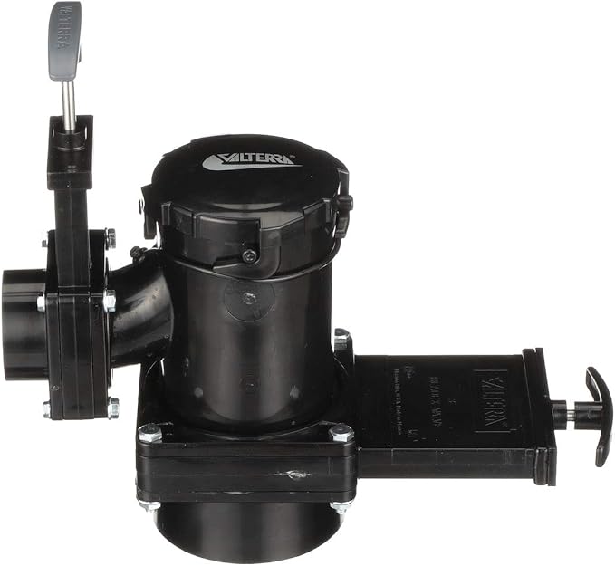 Valterra San Tee Double Rotating Valve, Mess-Free Waste Valve by Valterra