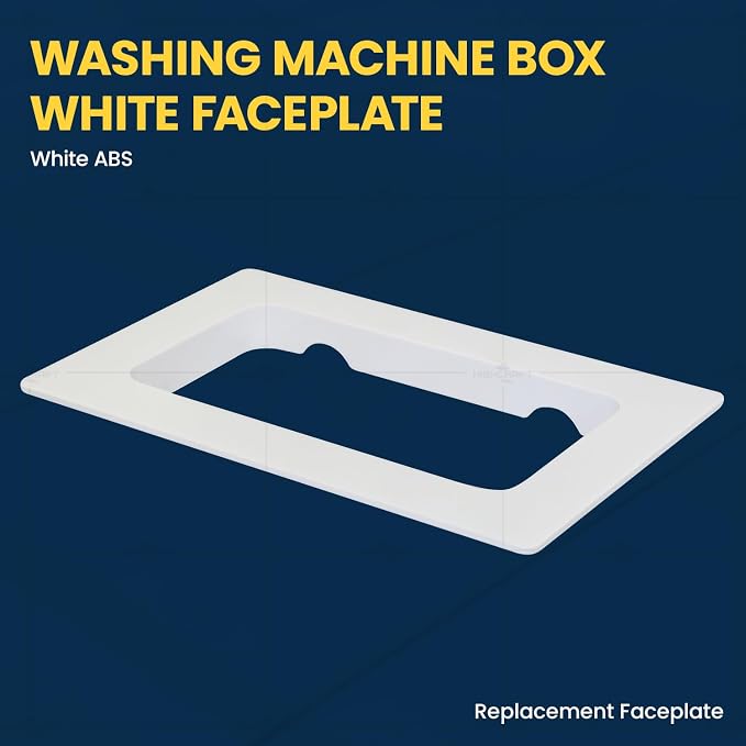 Highcraft SB300-1 Washing Machine Outlet Box ABS Faceplate Replacement - Image 2