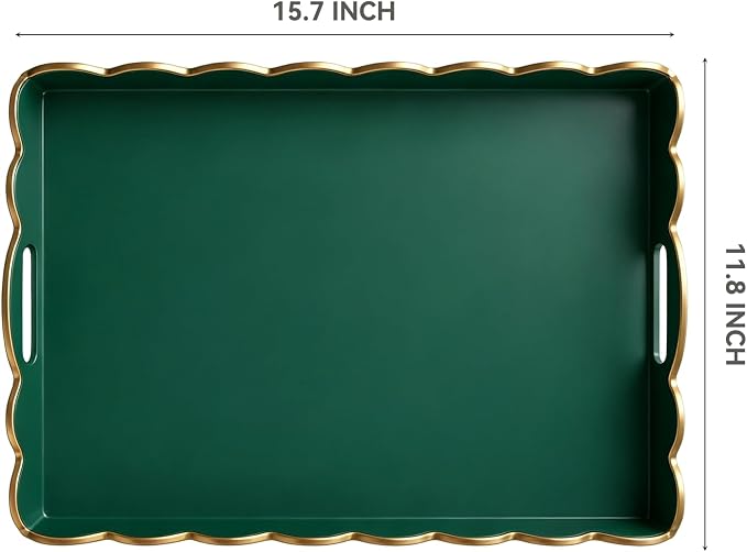 AGIOTA Coffee Table Trays for Living Room Serving Tray - Image 3