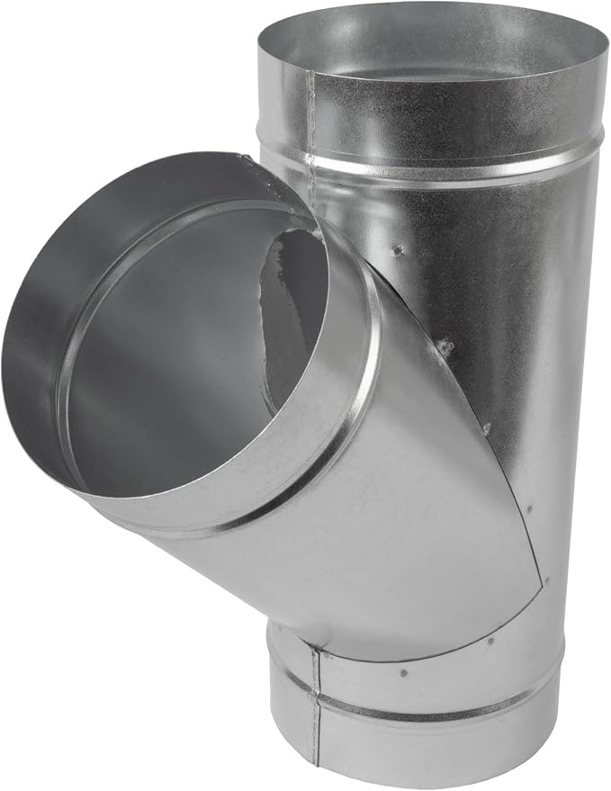 6 Inch 45° Wye-Shape Duct Splitter by HVACOV