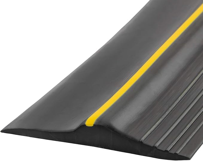 Papillon Garage Door Bottom Seal Strip, Weatherproof EPDM Rubber Threshold by PAPILLON