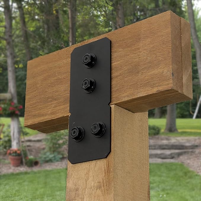 OZCO Ironwood Post to Beam Connector, 2 Pieces, flush mount design - Image 6