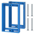ABS 1/2 Inch Outlet Box Extender, Single Gang, 2 Pack | Single Gang Outlet Box by Unknown