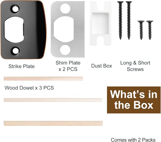 Standard Door Strike Plates - Image 4