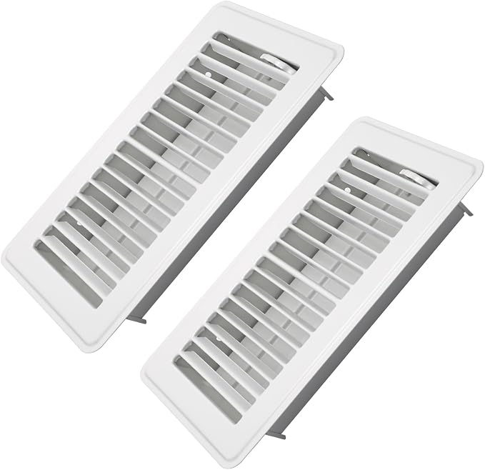 Howeall 4" x 8" Floor Register 2 Pack by Howeall